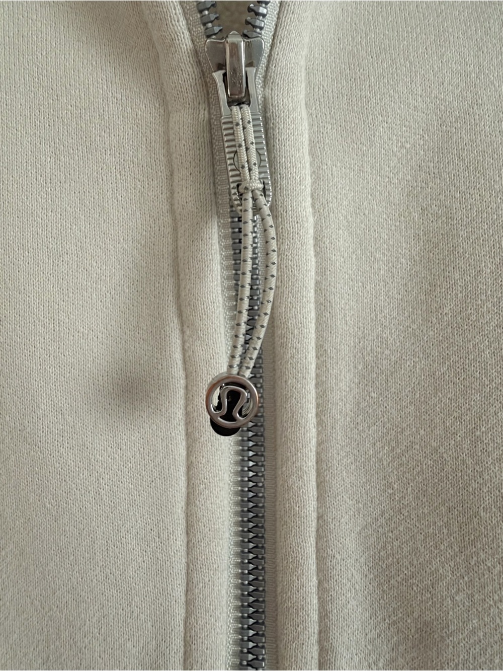 lululemon athletica off white Full-Zip Scuba sweatshirt - Picture 2 of 2